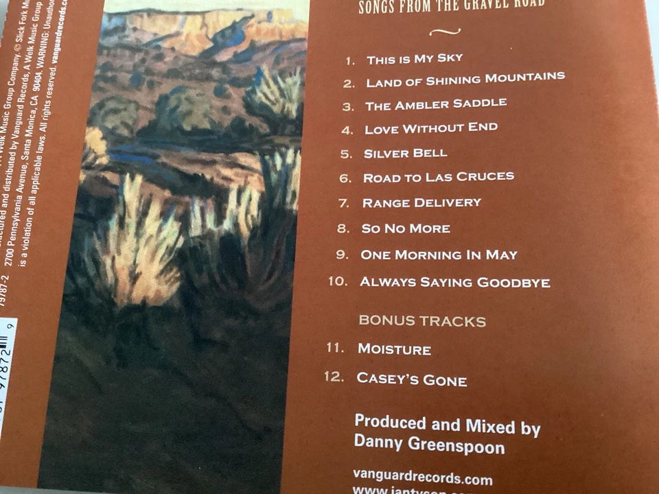 Ian Tyson,CD,Songs From The Gravel Road - Bild 2 von 2