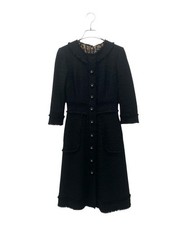 Tweed Dress Women's Classic formal vintage stylish apparel