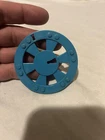 TMNT Teenage Mutant Ninja Turtle Vintage Sewer Lair Playset BLUE MANHOLE COVER