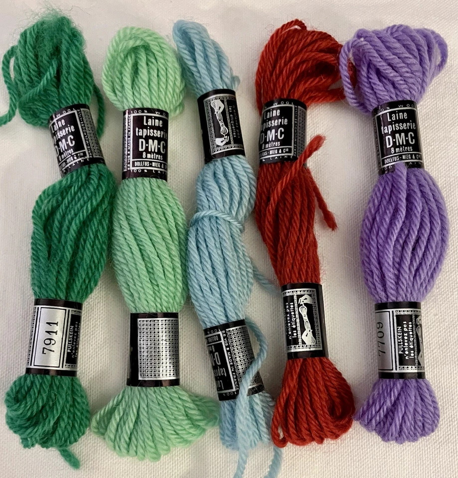 Big Lot of 21 Vtg Embroidery Floss Thread & 5 Yarn Lily J&P Coates Many Colors - Image 4 of 4