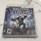 Brutal Legend (PS3, 2009) MINT Disc Complete CIB Manual FREE SHIPPING