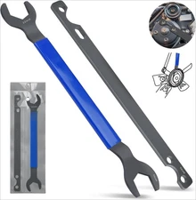 32mm & 36mm Fan Clutch Wrench Set,Water Pump Pulley Holder Removal Tool Clutch