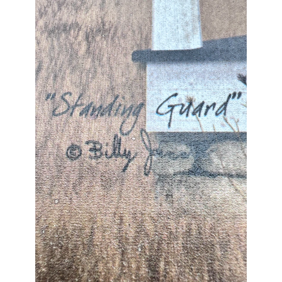 Impresión en lienzo envuelta Billy Jacobs guardia de pie gato granja galería Foto 2 de 3