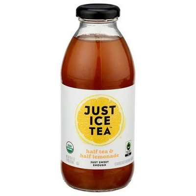 Organic Half Tea And Half Lemonade 16 Oz(Case Of 12) By Just Ice Tea
