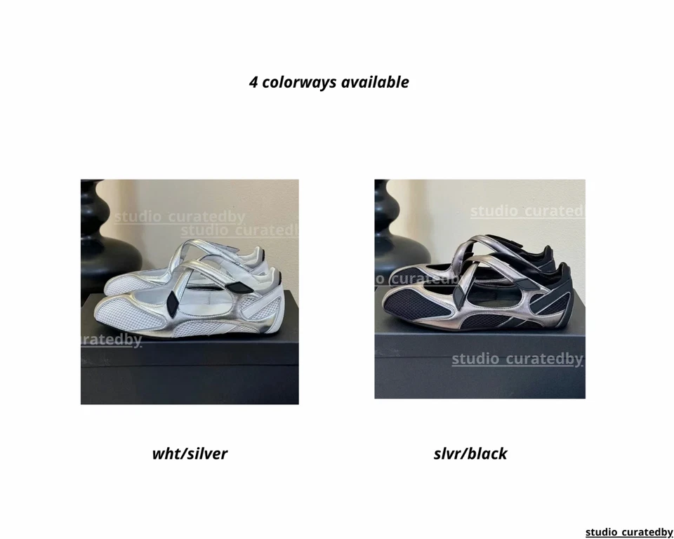 Attico Cross Strap, sneakers Ballet ShoesBa Mesh Breathable Sandals floor - Immagine 2 di 4