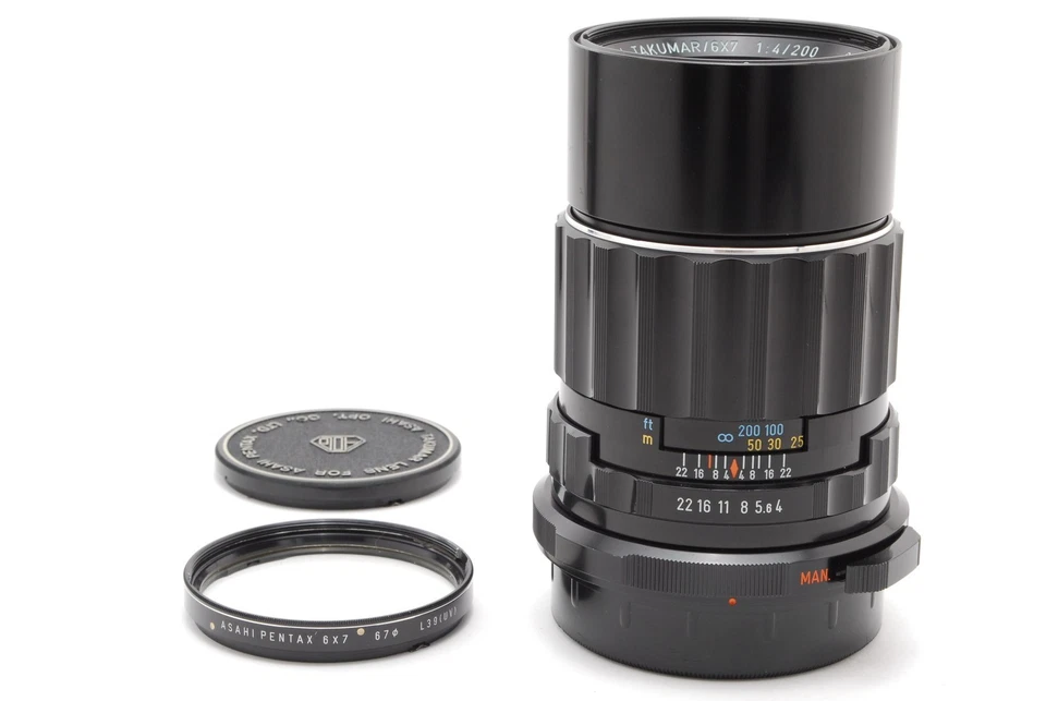 [MINT] Pentax SMC Takumar 200mm f/4 Telephoto Lens For 6x7 67 II From JAPAN #539 - Image 2 of 4