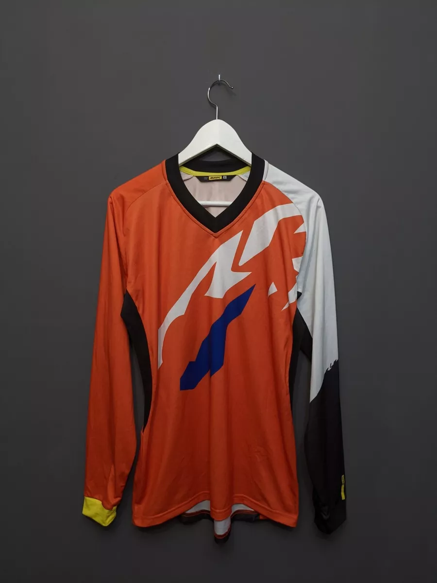MAVIC long sleeve jersey MTB Motocross Cycling Enduro L eBay