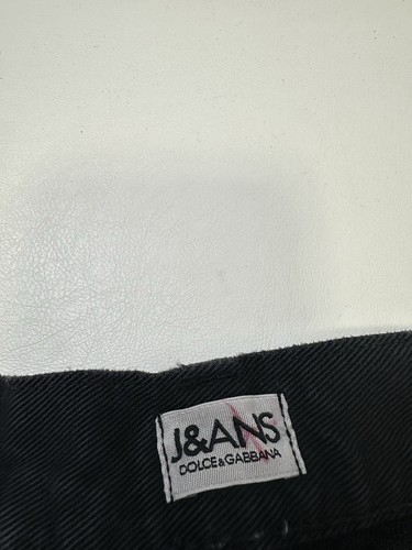 Dolce Gabbana J&ANS Jeans Mens W36 L33 Black Button Fly Soft Italy Designer - 第 4/10 張圖片