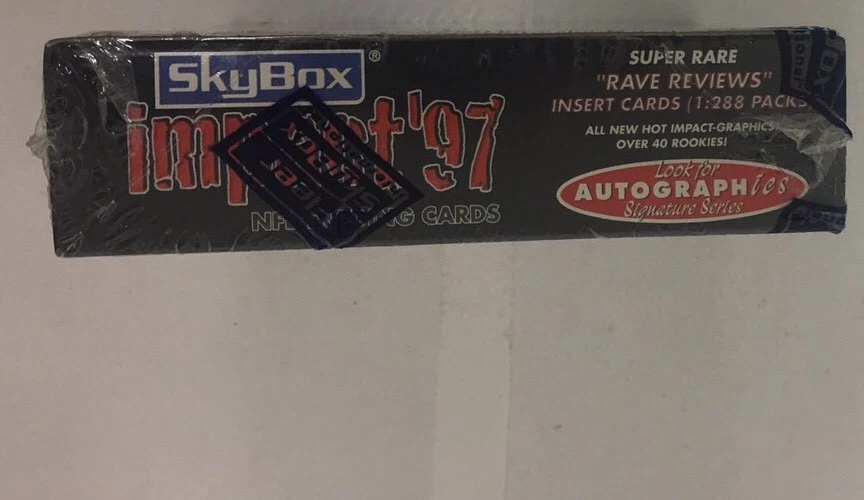 1997 Fleer Skybox Impact Football Retail Box Factory Sealed FREE Shipping - Image 4 of 4