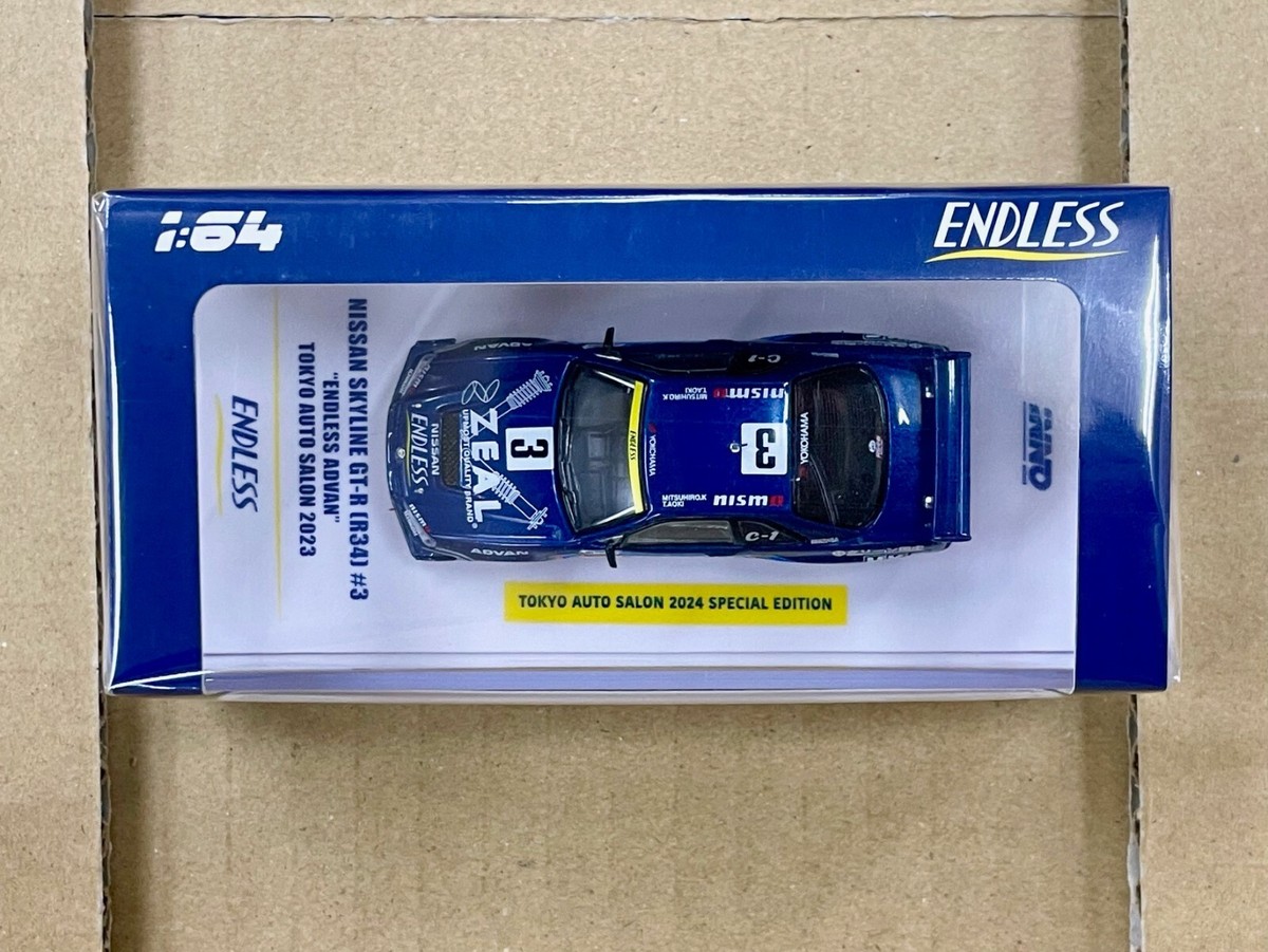INNO 64 NISSAN GT-R R34 ENDLESS #3 TOKYO AUTO SALON 2024
