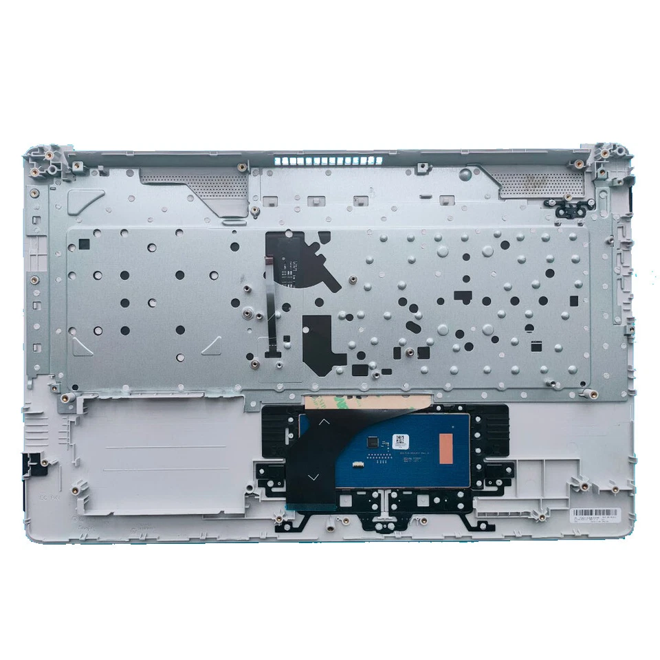 Palmrest Backlit Keyboard Touchpad For HP 17-BY 17-CA Silver L92783-001 With ODD - Image 2 of 4