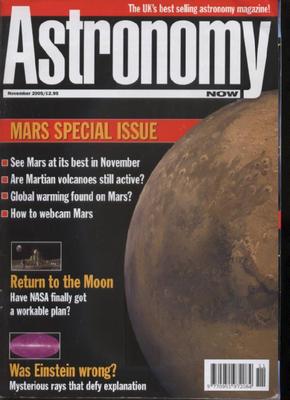 ASTRONOMY NOW MAGAZINE - November 2005