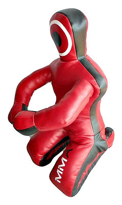 Bestzo MMA Brazilian Wrestling Grappling Dummy Bag Synthetic Leather Red