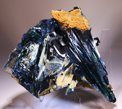 5.25 inch 1 lb 8.6 oz Gemmy Green Vivianite Specimen, Amazonas, Brazil! VN156 - Picture 4 of 6