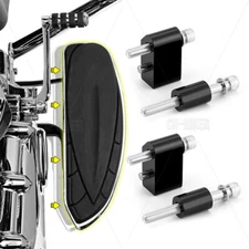 Driver FloorBoard Footrest Extension 3/4" 1 1/4'' 1" For Harley Road Glide 09-25