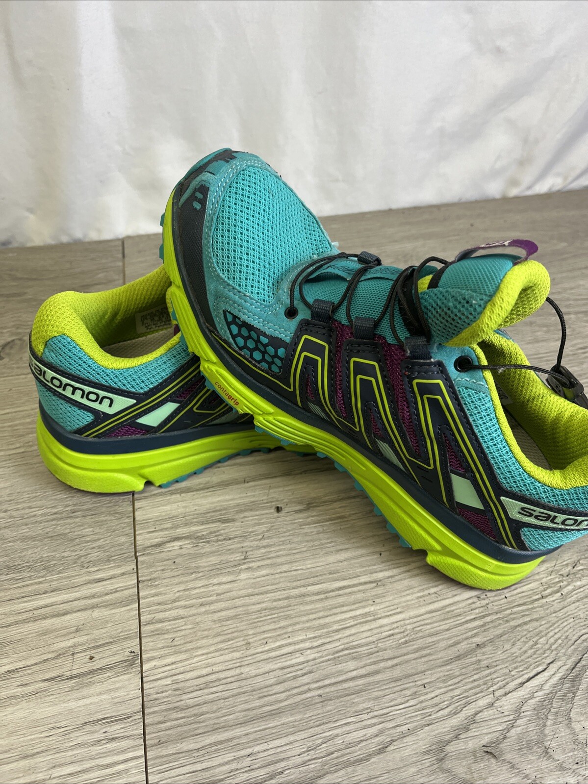 Scarpe da trail running Salomon X Mission 3 donna taglia 6 5 blu verde