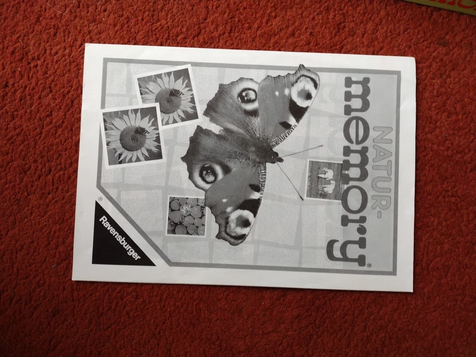 Sehr guter Zustand: natur  memory Ravensburger Spiele 1992 Rarität Vintage - Bild 3 von 3