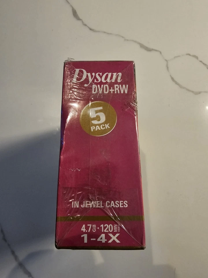 Dysan 8cm Pocket Cd-r 193mb 21min 24x Blank Cds 5 Oack Bundle New Sealed - Image 2 of 3