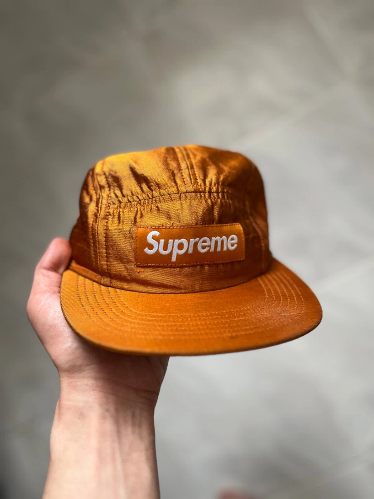 Rare Supreme x Bucol FW17 Silk 5 panneaux capuchon