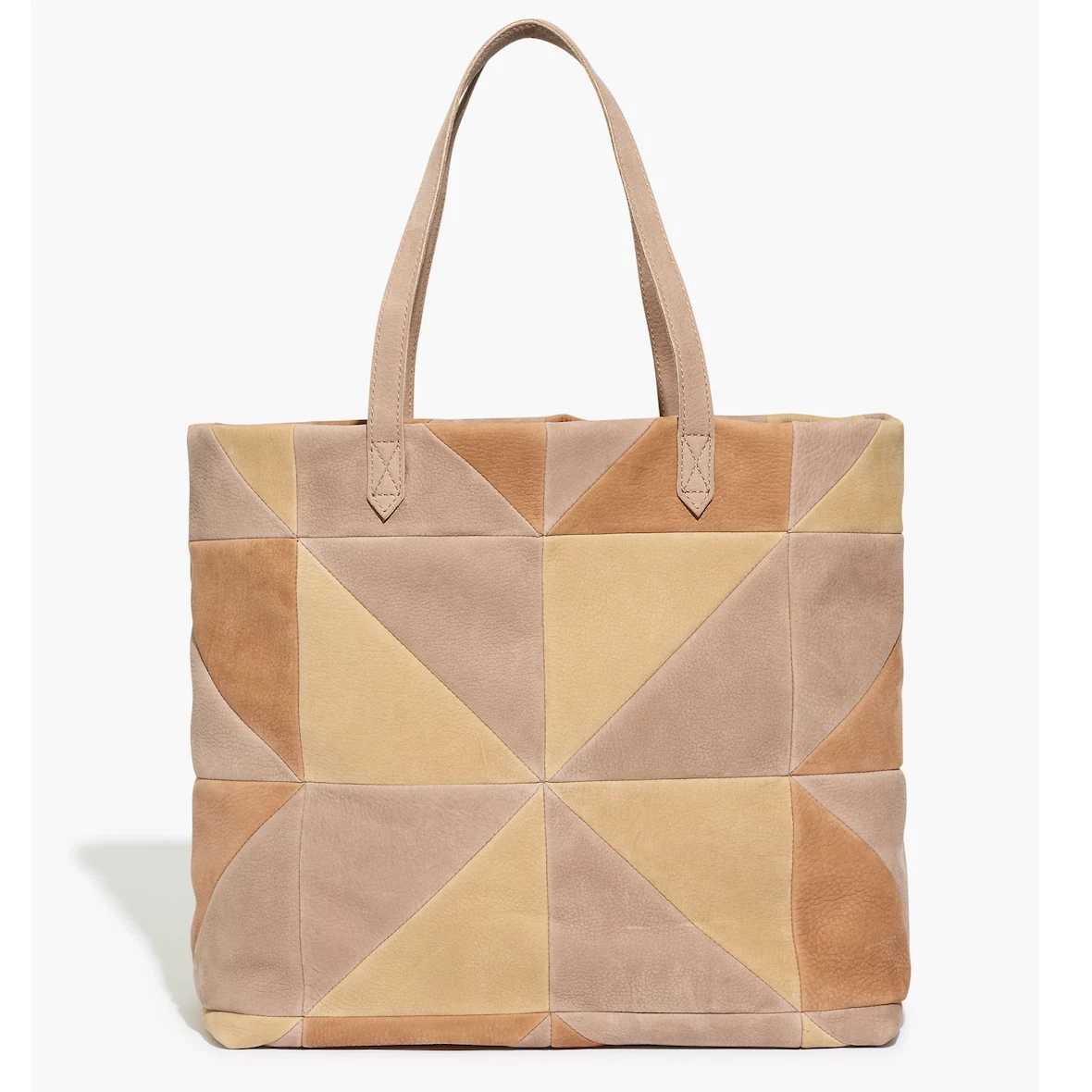 NEW Madewell The Transport Tote: Patchwork Nubuck Edition | eBay