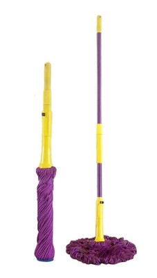 360 Degree Magic Floor Mop Easy Rotating Squeeze Mopping Twist