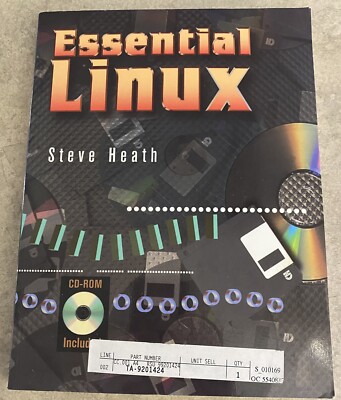 Essential Linux, , Great Condition, ISBN 1555581773 with CD Rom