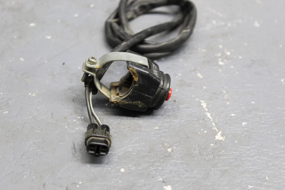 Kawasaki KX250F 2006 OEM botón de interruptor de apagado Foto 4 de 4