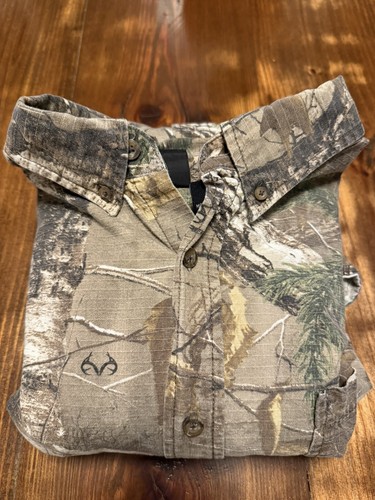 Bushmaster Camo Realtree Longsleeve Button Up Shirt Men's Size 2XL Ripstop - Picture 11 of 11