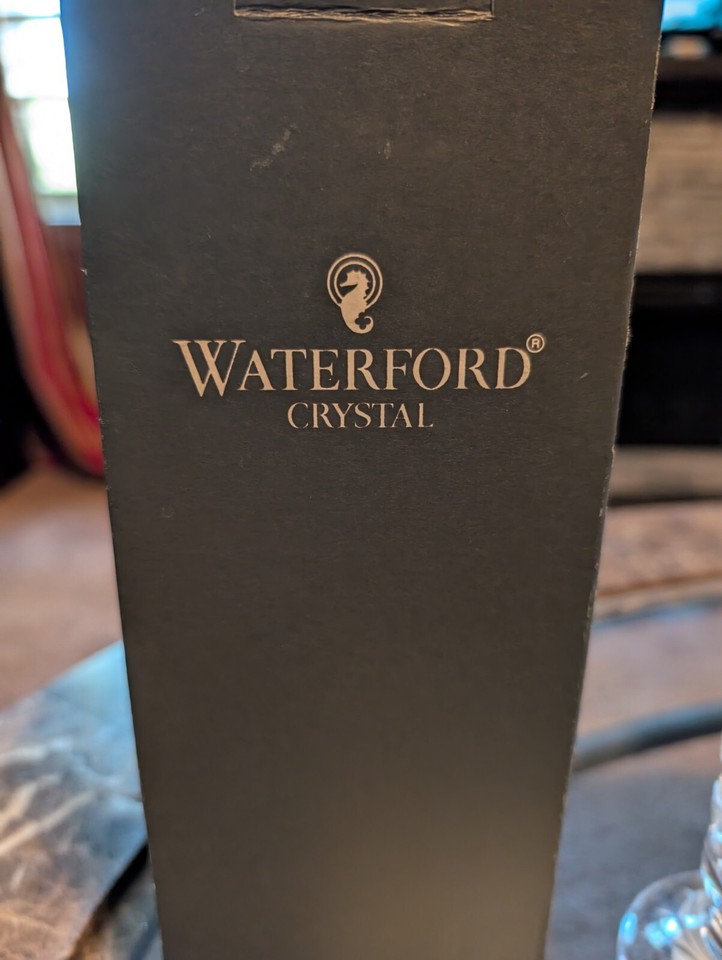 Waterford Crystal Balmoral Cut Flower Bud Vase New With Box & Manual eBay