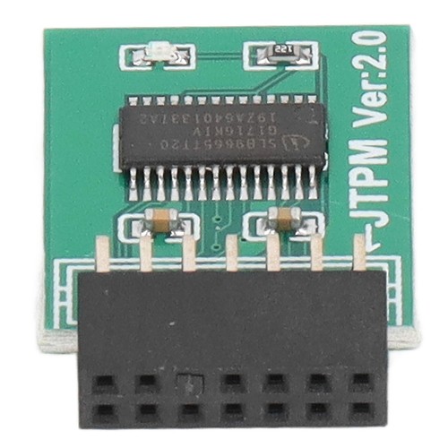 For MSI TPM 2.0 Module 14 Pin LPC Interface TPM Module Board For Win11 Green ◈ - Picture 12 of 12