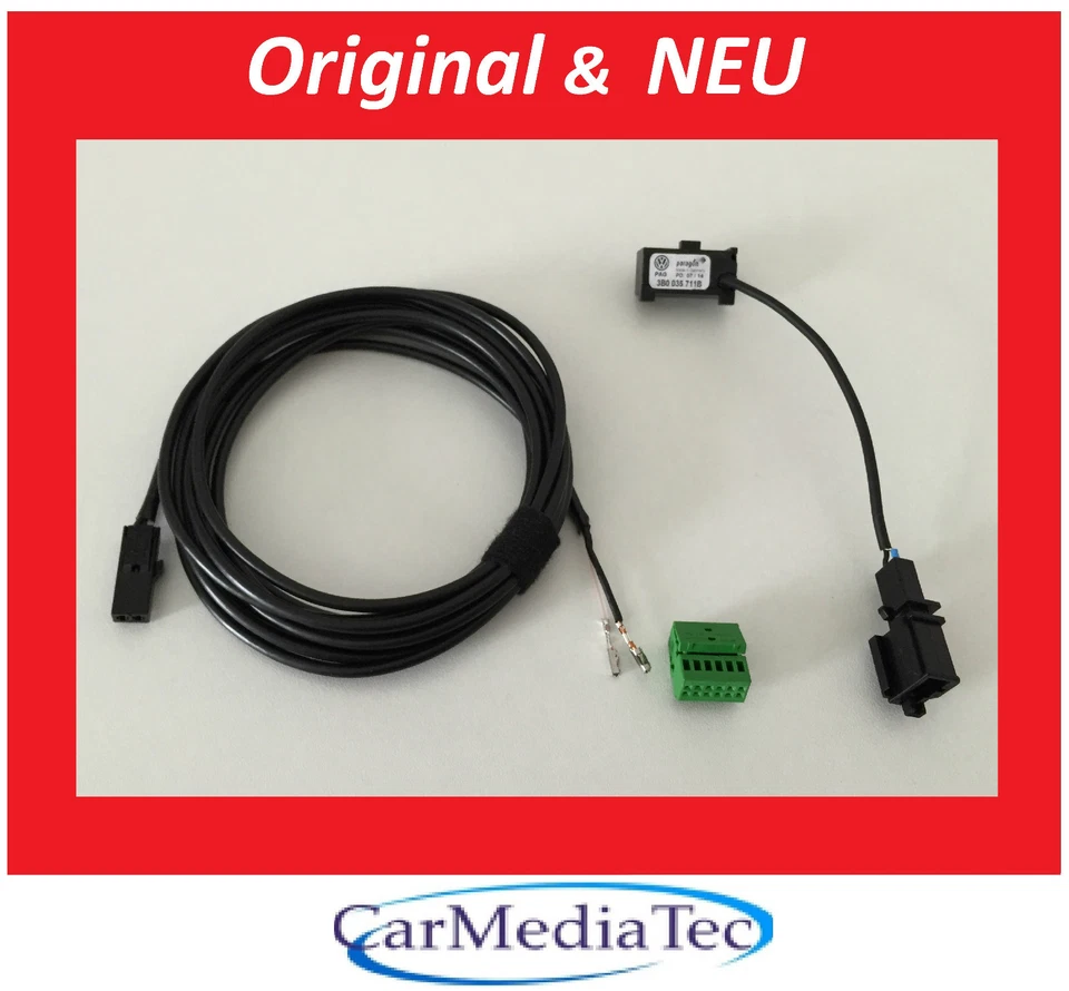 VW RNS 510 SDS Nachrüst Set RNS 315 Mikrofon Mikrophon Sprachsteuerung - Bild 1 von 1