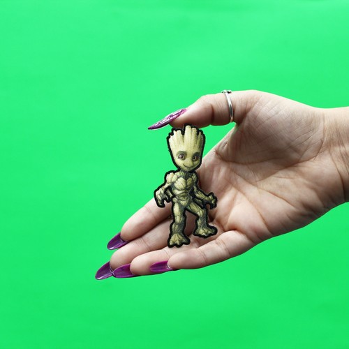 Guardians of the Galaxy Patch Teenage Groot Embroidered Iron On - 第 3/3 張圖片