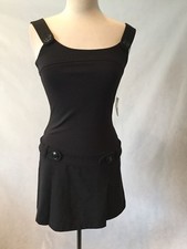 NWT GUESS AUTHENTIC BRAND BLACK ELEGANT DRESS- SIZE S/P