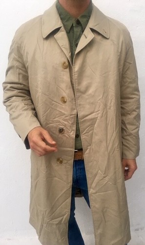 BURBERRYS Men's Rain Coat FRANZ Beige 
