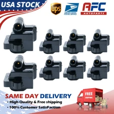 Set Of 8 Square Ignition Coil For CHEVY GMC CADILLAC 5.3L 6.0L 8.1L 4.8L UF271