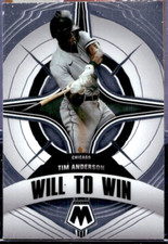 Tim Anderson Will To Win Mosaic Baseball Panini MLB Card #WW-5