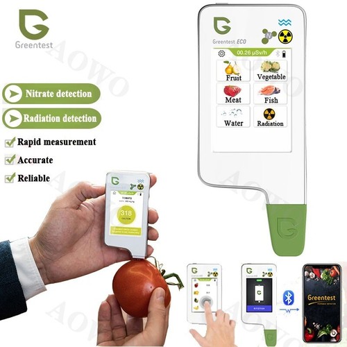 Greentest Eco 6 Geigerzähler + Nitrattester TDS Strahlenmessgerät Prüfer Tester - Bild 4 von 12