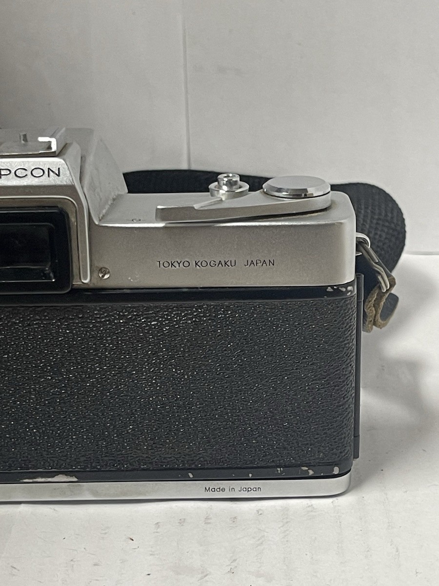 Vintage TOPCON RE-2 SLR Camera w/ RE Auto-Topcor I:1.8 f = 5.8cm