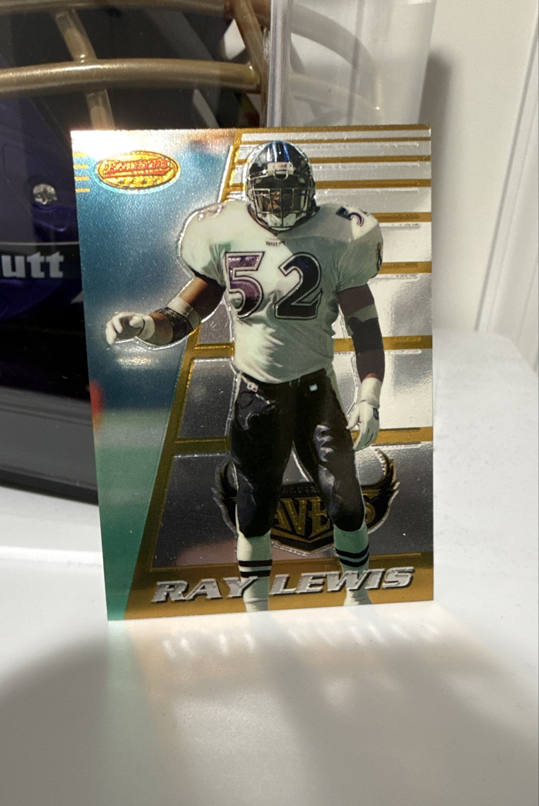 1996 Bowman's Best - Ray Lewis #164 Rookie Card Ravens GOAT