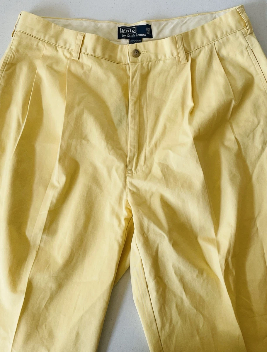 Polo Ralph Lauren Yellow Regular Size Pants for Men for sale | eBay