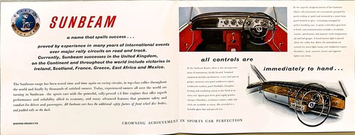 Brochure Sunbeam Rapier e Alpine 1962 - #850/H - Foto 2 di 3