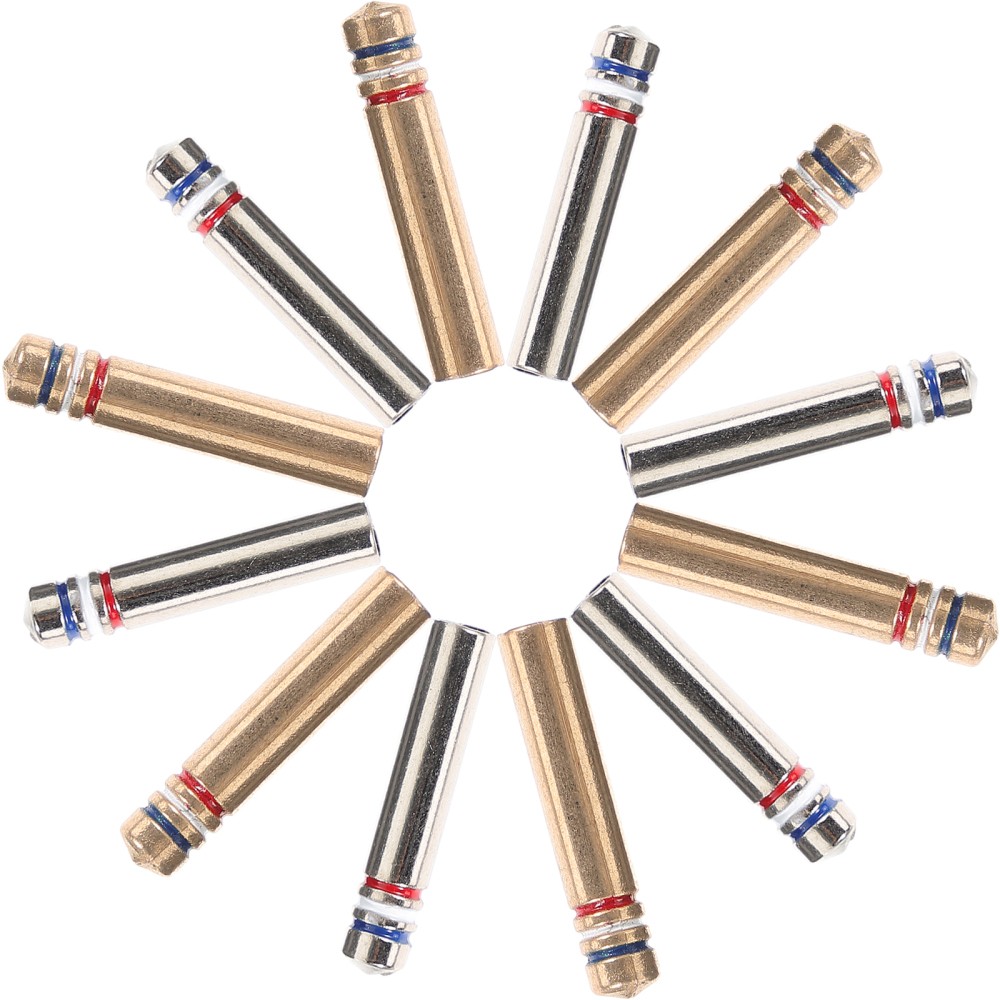 APL 40 Pezzi Campana Metallo Testa Rame Lacci Scarpe Terminali Corde Punta Tappo
