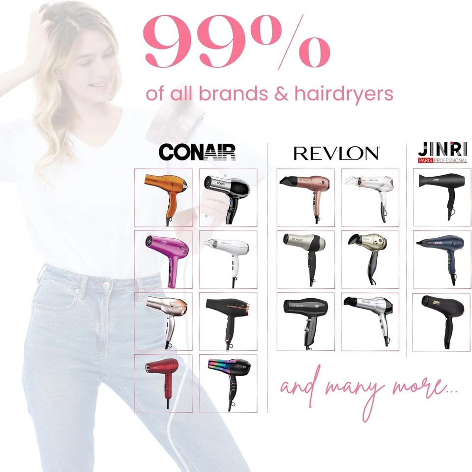 GIHALI Universal Hair Diffuser "Newly Upgraded Strong Holding" Black - Image 3 of 4