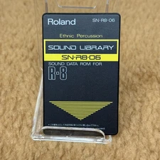 Roland SN-R8-06 Ethnic Percussion Sound Library ROM Card - Card Only RARE
