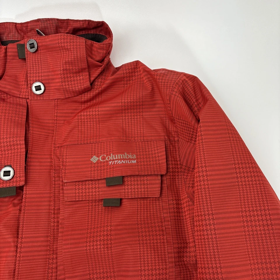 Columbia Titanium Hombre Medio Esquí Snowboard Omni-Tech Impermeable Foto 4 de 4