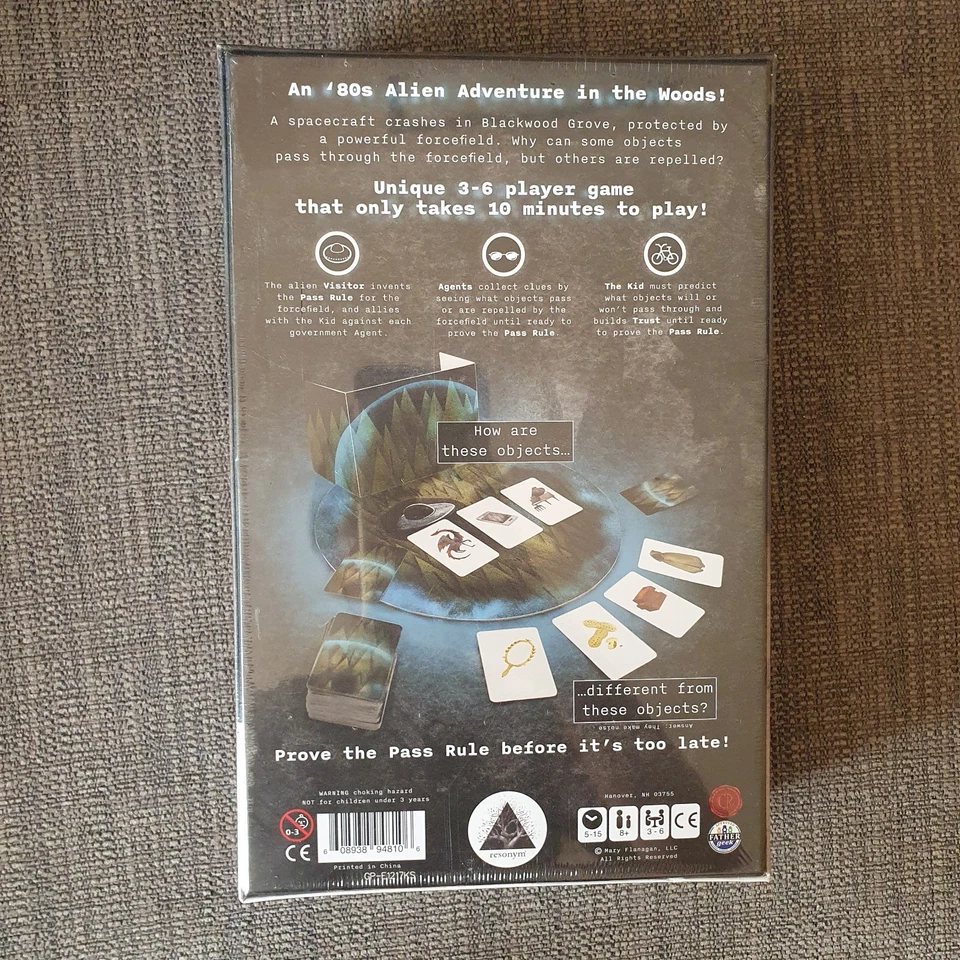 Visitor In Blackwood Grove Board Game - New & Sealed - Image 2 of 2