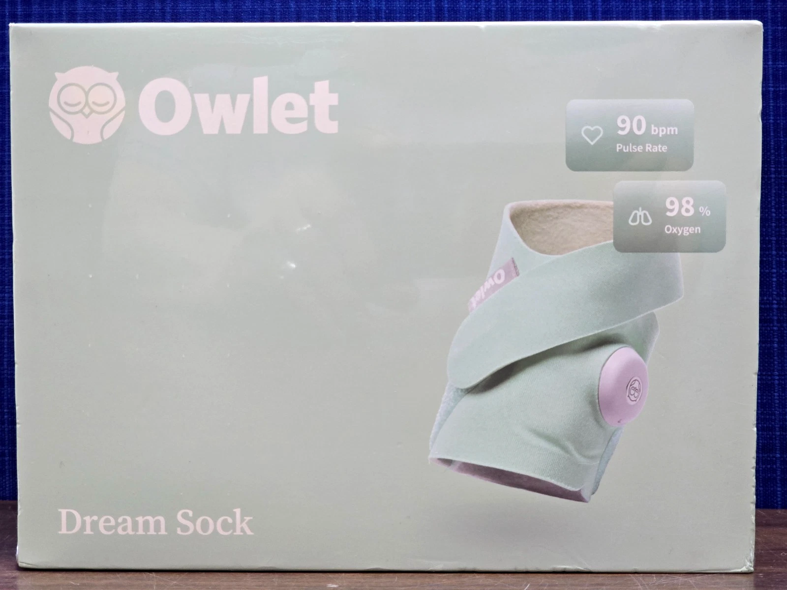 Owlet Dream Sock Smart Baby Monitor - Mint Green
Opens in a new window or tab