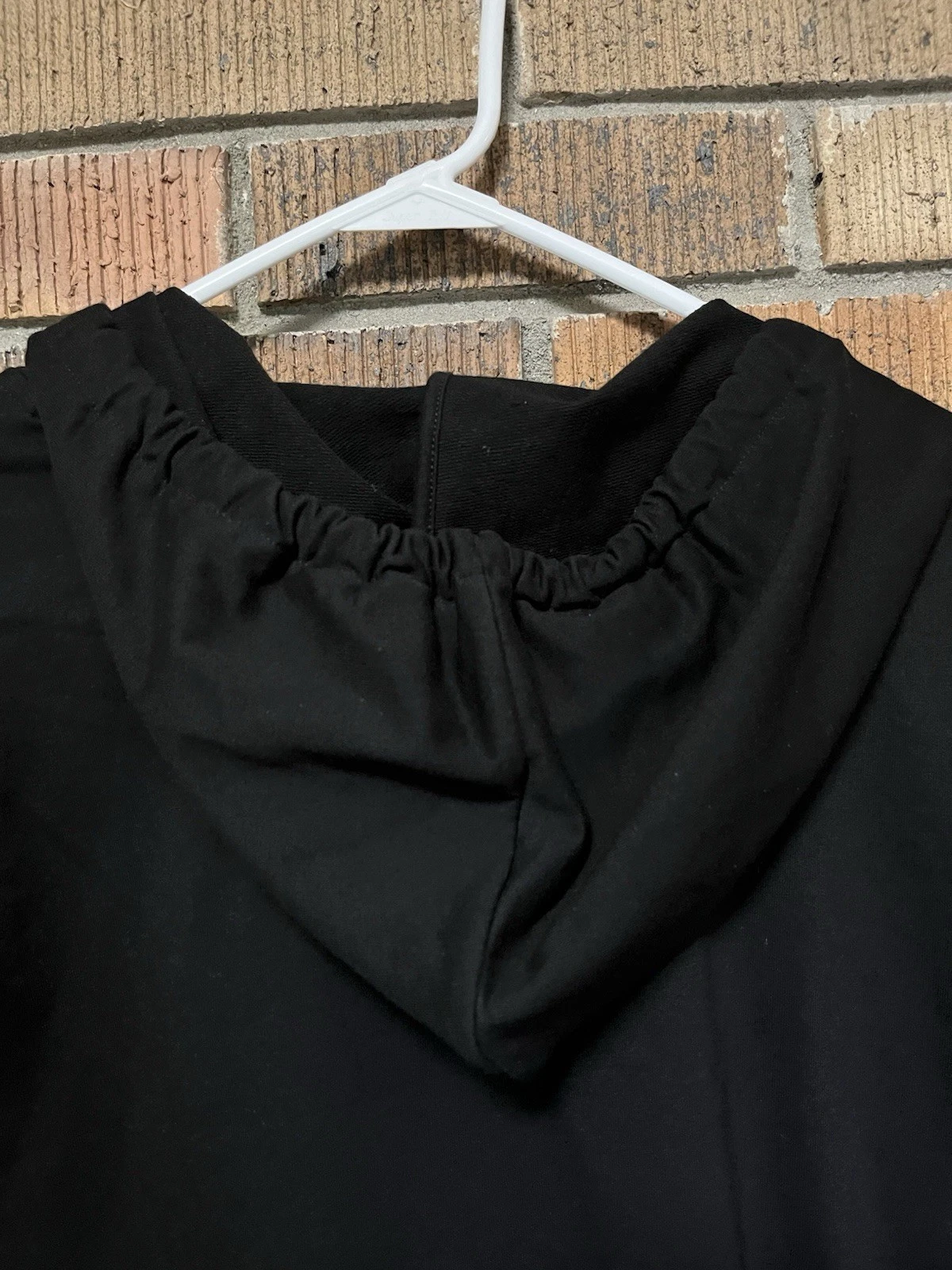 Felpa Michael Kors nera con cappuccio e logo MK borchie oro taglia 1X nuova con etichetta