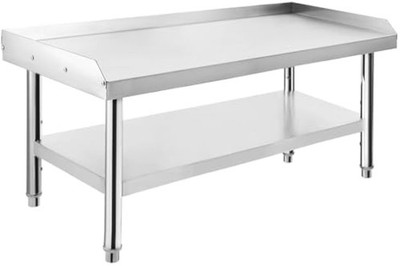 Stainless Steel 36x28x24In Equipment Grill Stand Table 1000Lb Top Shelf