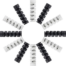 12 Pieces Charging Cable Protector Silicone Spiral Charger Cable Savers for C...